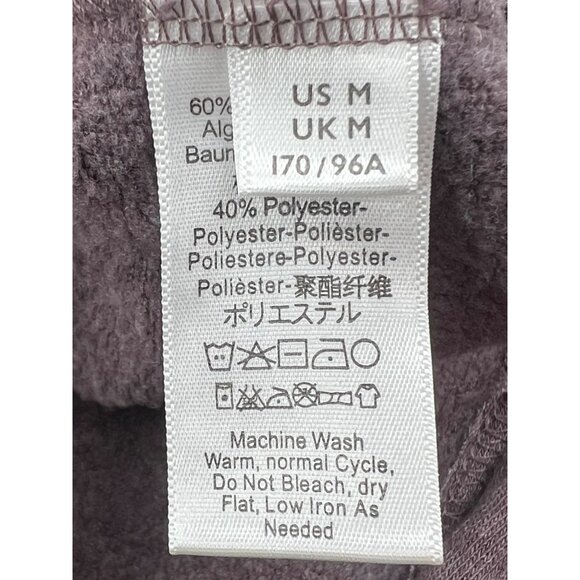 Free People Movement Cozy Purple Eggplant Casual Athleisurewear Pullover Hoodie - Picture 16 of 16